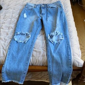 Pretty Little Thing Boyfriend Jean